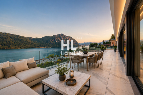 ATTICO DI LUSSO CON VISTA LAGO A BISSONE