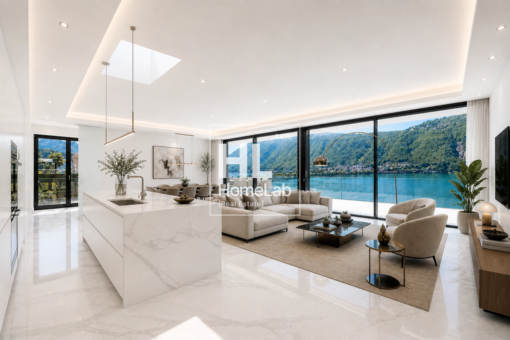 ATTICO DI LUSSO CON VISTA LAGO A BISSONE