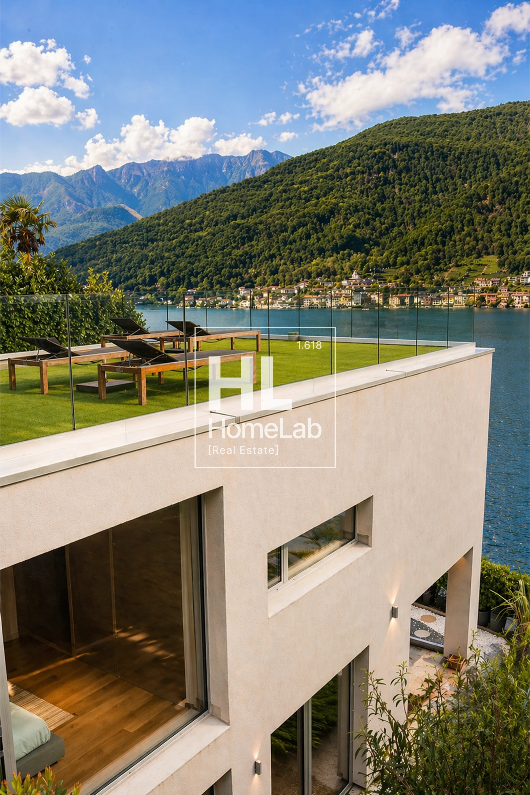 VILLA MODERNA CON PRESTIGIOSA VISTA LAGO
