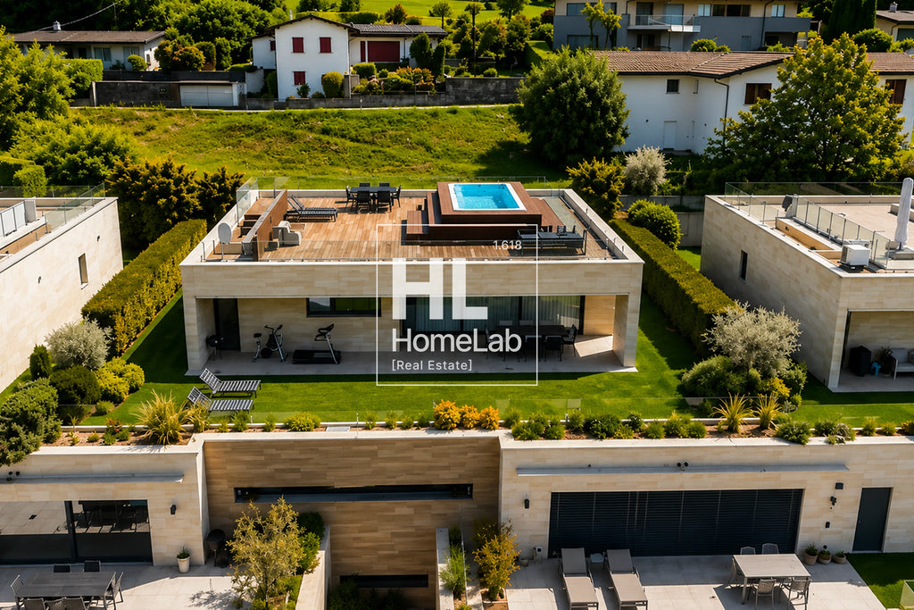 ESCLUSIVO APPARTAMENTO CON CON PISCINA E GIARDINO VISTA LAGO
