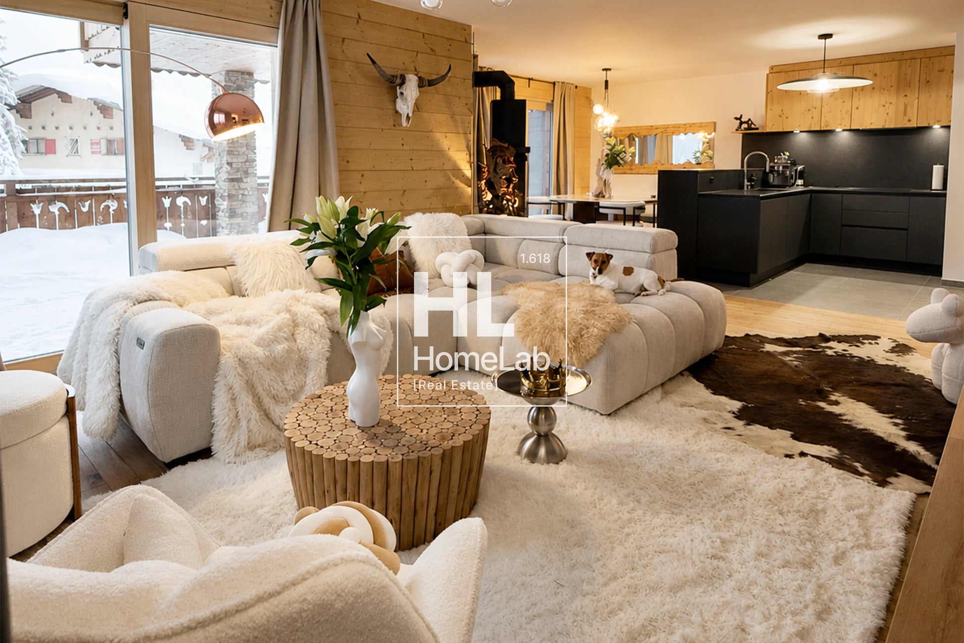 ELEGANTE RIFUGIO ALPINO CONTEMPORANEO A CRANS-MONTANA