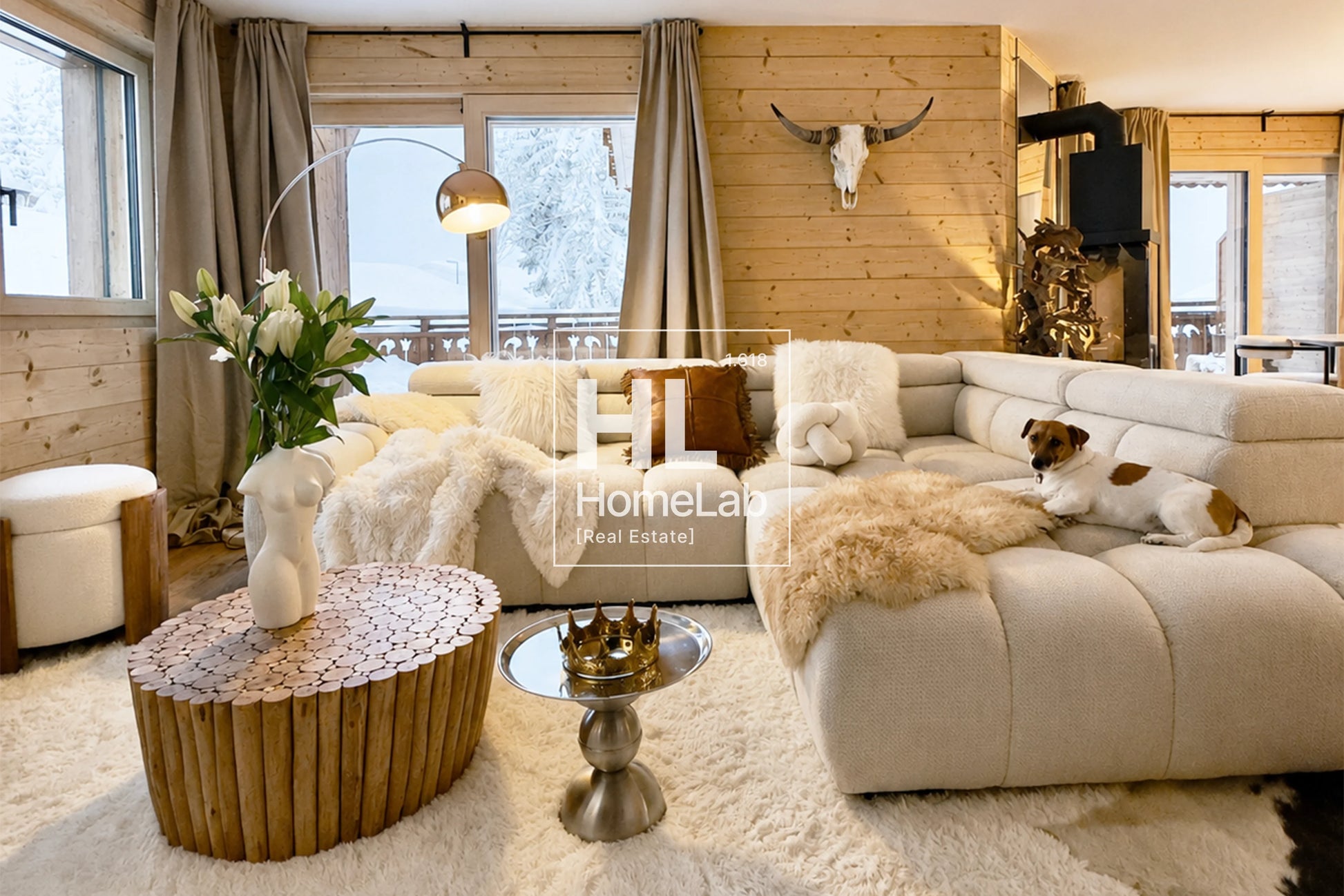 ELEGANTE RIFUGIO ALPINO CONTEMPORANEO A CRANS-MONTANA