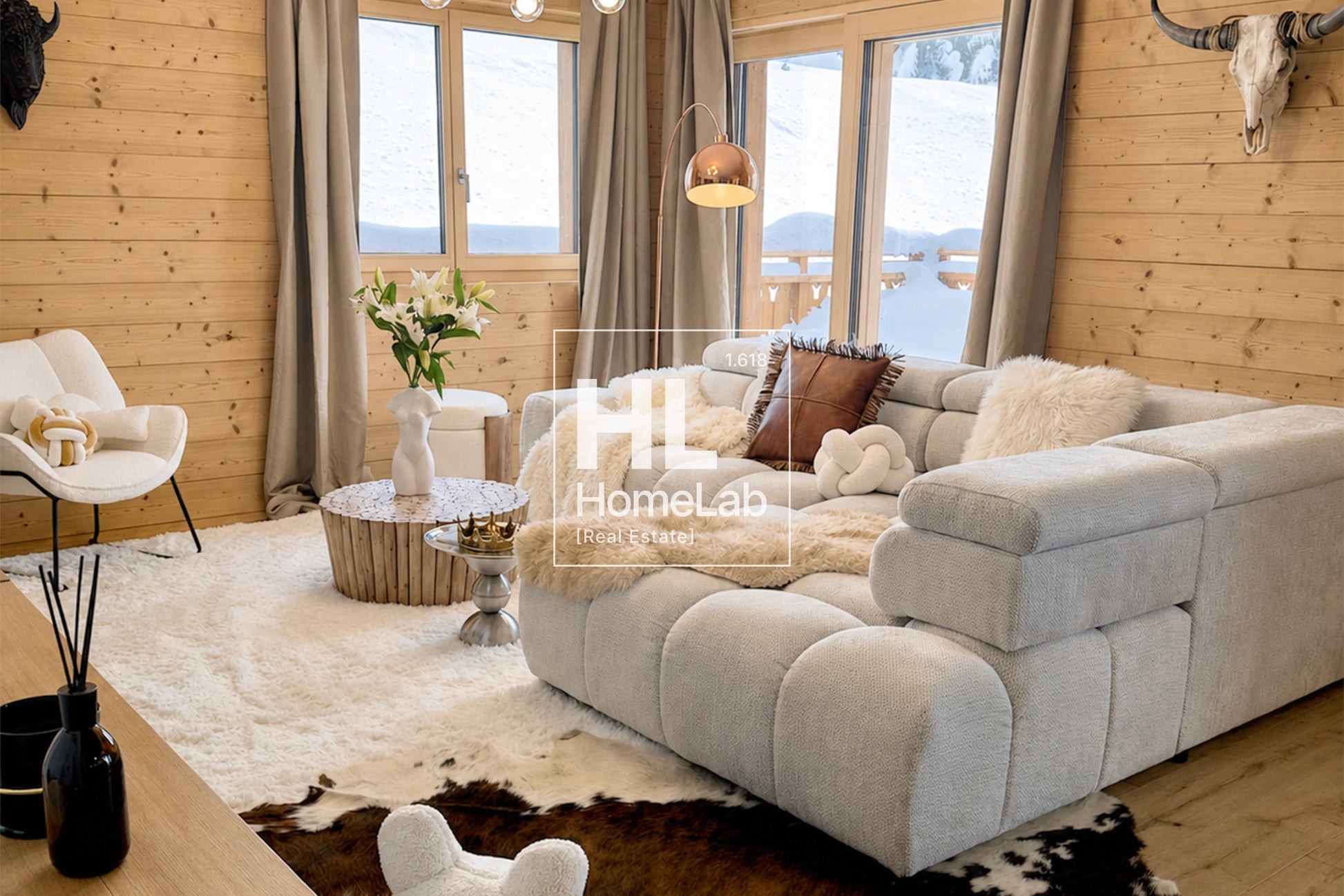 ELEGANTE RIFUGIO ALPINO CONTEMPORANEO A CRANS-MONTANA