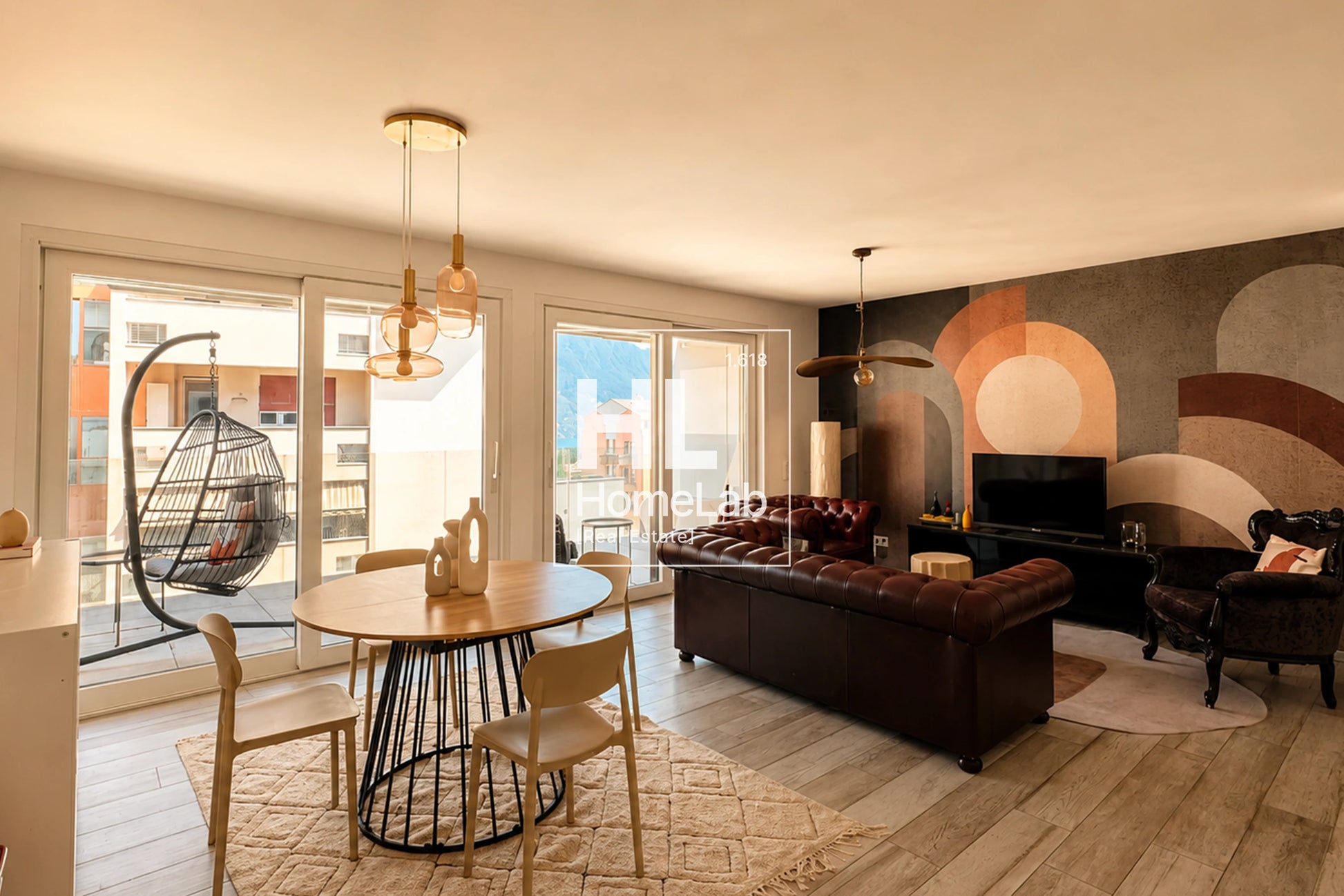 ELEGANTE APPARTAMENTO ARREDATO CON AMPIA TERRAZZA A MASSAGNO