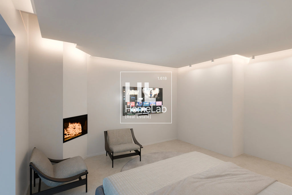 ATTICO CONTEMPORANEO CON TERRAZZE E GIARDINO PRIVATO A MASSAGNO