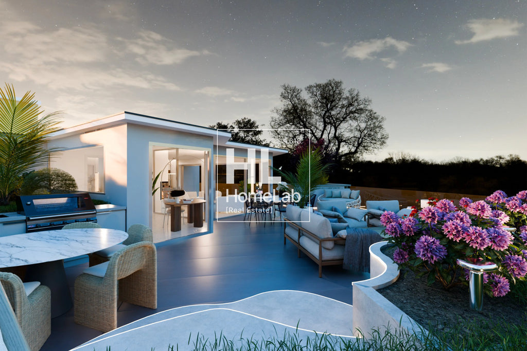 ATTICO CONTEMPORANEO CON TERRAZZE E GIARDINO PRIVATO A MASSAGNO