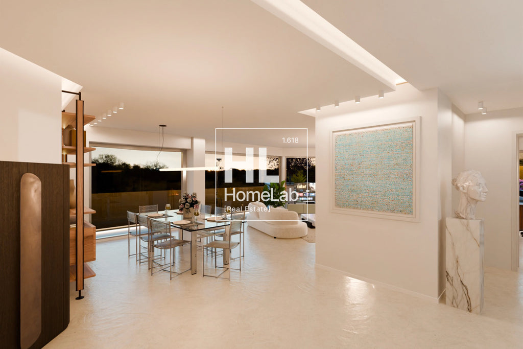 ATTICO CONTEMPORANEO CON TERRAZZE E GIARDINO PRIVATO A MASSAGNO