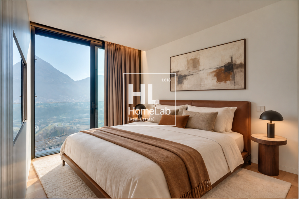 PRESTIGIOSO DUPLEX DI DESIGN CON GIARDINO PRIVATO, VISTA LAGO E AREA WELLNESS A CANOBBIO