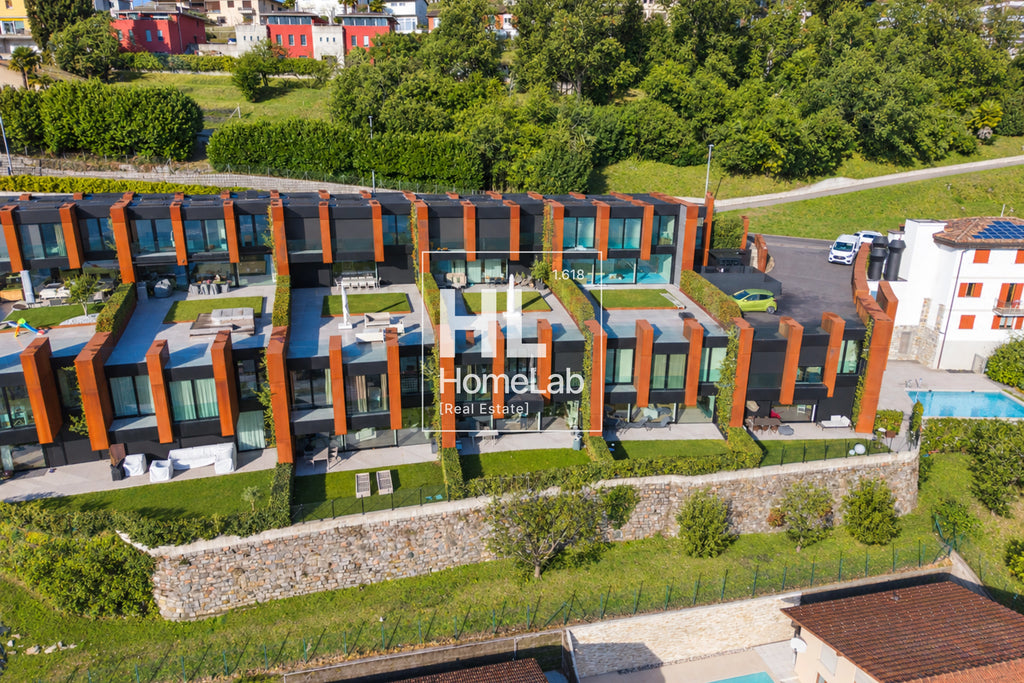 PRESTIGIOSO DUPLEX DI DESIGN CON GIARDINO PRIVATO, VISTA LAGO E AREA WELLNESS A CANOBBIO