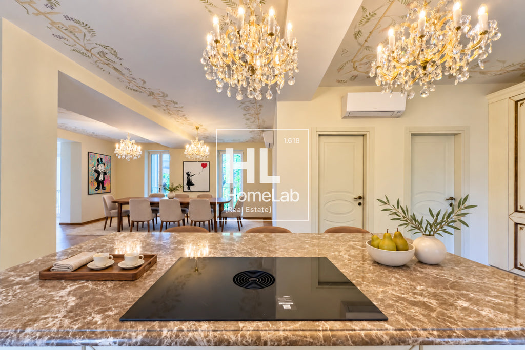 HISTORIC RENOVATED VILLA WITH PANORAMIC TERRACE IN LUGANO